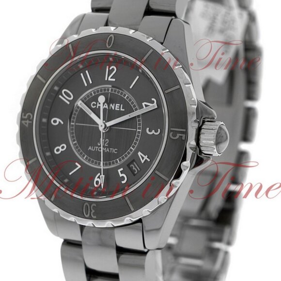 Chanel J12 Chromatic 38mm Automatic, Titanium Dial ,Titanium Ceramic on Bracelet - Picture 2 of 4